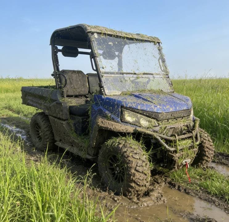 73,6V 4WD Off Road UTV EPS Styrning 20KW Peak Power 80-100km